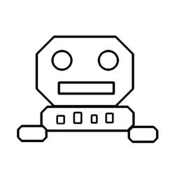 Dibujo para colorear: Robot (Personajes) #106694 - Dibujos para Colorear e Imprimir Gratis