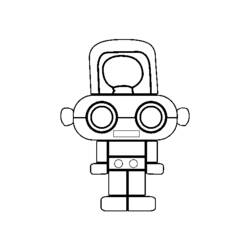 Dibujo para colorear: Robot (Personajes) #106714 - Dibujos para Colorear e Imprimir Gratis