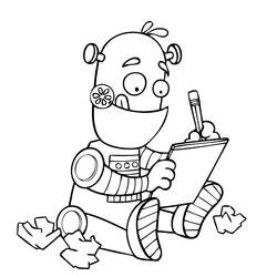 Dibujo para colorear: Robot (Personajes) #106725 - Dibujos para Colorear e Imprimir Gratis