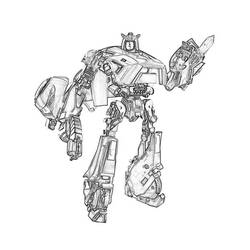 Dibujo para colorear: Robot (Personajes) #106742 - Dibujos para Colorear e Imprimir Gratis