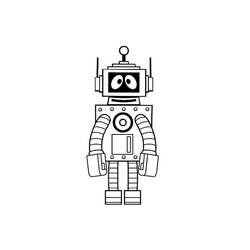 Dibujo para colorear: Robot (Personajes) #106801 - Dibujos para Colorear e Imprimir Gratis