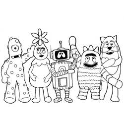 Dibujo para colorear: Robot (Personajes) #106830 - Dibujos para Colorear e Imprimir Gratis