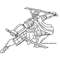 Dibujo para colorear: Samurai (Personajes) #107280 - Dibujos para Colorear e Imprimir Gratis