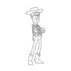 Dibujo para colorear: Sheriff (Personajes) #107525 - Dibujos para Colorear e Imprimir Gratis
