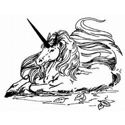 Dibujo para colorear: Unicornio (Personajes) #19454 - Dibujos para Colorear e Imprimir Gratis