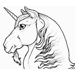 Dibujo para colorear: Unicornio (Personajes) #19496 - Dibujos para Colorear e Imprimir Gratis