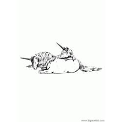 Dibujo para colorear: Unicornio (Personajes) #19529 - Dibujos para Colorear e Imprimir Gratis