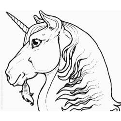 Dibujo para colorear: Unicornio (Personajes) #19567 - Dibujos para Colorear e Imprimir Gratis