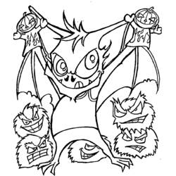 Dibujo para colorear: Vampiro (Personajes) #86012 - Dibujos para Colorear e Imprimir Gratis