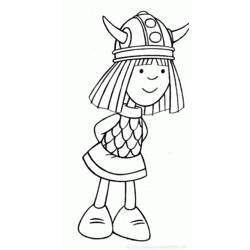 Dibujo para colorear: Vikingo (Personajes) #149342 - Dibujos para Colorear e Imprimir Gratis