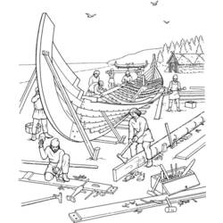 Dibujo para colorear: Vikingo (Personajes) #149353 - Dibujos para Colorear e Imprimir Gratis