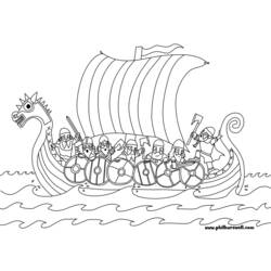 Dibujo para colorear: Vikingo (Personajes) #149359 - Dibujos para Colorear e Imprimir Gratis