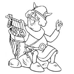 Dibujo para colorear: Vikingo (Personajes) #149372 - Dibujos para Colorear e Imprimir Gratis
