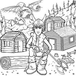 Dibujo para colorear: Vikingo (Personajes) #149379 - Dibujos para Colorear e Imprimir Gratis