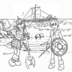 Dibujo para colorear: Vikingo (Personajes) #149385 - Dibujos para Colorear e Imprimir Gratis