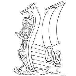 Dibujo para colorear: Vikingo (Personajes) #149389 - Dibujos para Colorear e Imprimir Gratis