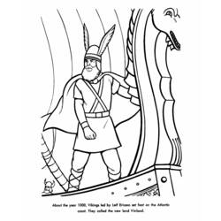 Dibujo para colorear: Vikingo (Personajes) #149400 - Dibujos para Colorear e Imprimir Gratis