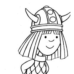 Dibujo para colorear: Vikingo (Personajes) #149454 - Dibujos para Colorear e Imprimir Gratis