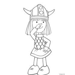 Dibujo para colorear: Vikingo (Personajes) #149460 - Dibujos para Colorear e Imprimir Gratis