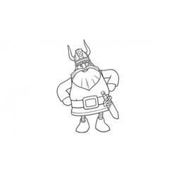 Dibujo para colorear: Vikingo (Personajes) #149465 - Dibujos para Colorear e Imprimir Gratis