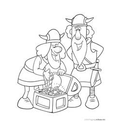 Dibujo para colorear: Vikingo (Personajes) #149480 - Dibujos para Colorear e Imprimir Gratis