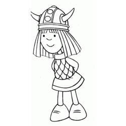 Dibujo para colorear: Vikingo (Personajes) #149496 - Dibujos para Colorear e Imprimir Gratis