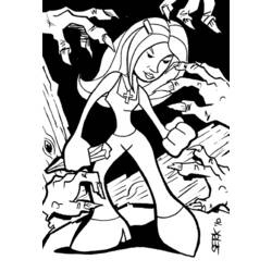 Dibujo para colorear: Buffy the vampire slayer (Programas de televisión) #152696 - Dibujos para Colorear e Imprimir Gratis