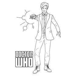 Dibujo para colorear: Doctor Who (Programas de televisión) #153104 - Dibujos para Colorear e Imprimir Gratis