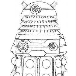 Dibujo para colorear: Doctor Who (Programas de televisión) #153186 - Dibujos para Colorear e Imprimir Gratis