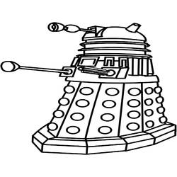 Dibujo para colorear: Doctor Who (Programas de televisión) #153233 - Dibujos para Colorear e Imprimir Gratis