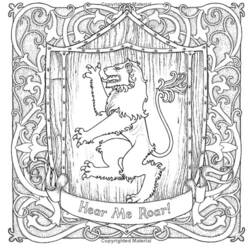 Dibujo para colorear: Game of Thrones (Programas de televisión) #151759 - Dibujos para Colorear e Imprimir Gratis