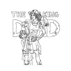 Dibujo para colorear: The Walking Dead (Programas de televisión) #151967 - Dibujos para Colorear e Imprimir Gratis