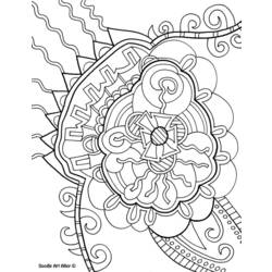 Dibujo para colorear: Arteterapia (Relajación) #23230 - Dibujos para Colorear e Imprimir Gratis