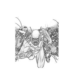 Dibujo para colorear: Ant-Man (Superhéroes) #77679 - Dibujos para Colorear e Imprimir Gratis