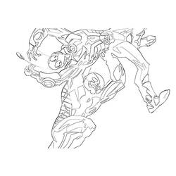 Dibujo para colorear: Ant-Man (Superhéroes) #77680 - Dibujos para Colorear e Imprimir Gratis