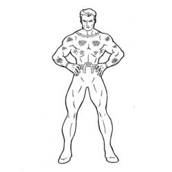 Dibujo para colorear: Aquaman (Superhéroes) #84979 - Dibujos para Colorear e Imprimir Gratis