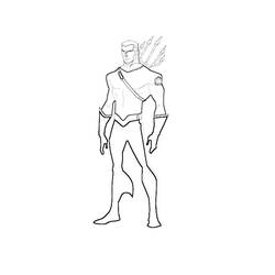 Dibujo para colorear: Aquaman (Superhéroes) #85059 - Dibujos para Colorear e Imprimir Gratis