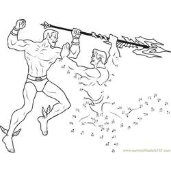 Dibujo para colorear: Aquaman (Superhéroes) #85087 - Dibujos para Colorear e Imprimir Gratis