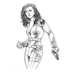 Dibujo para colorear: Avengers (Superhéroes) #74091 - Dibujos para Colorear e Imprimir Gratis