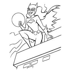 Dibujo para colorear: Batgirl (Superhéroes) #77728 - Dibujos para Colorear e Imprimir Gratis
