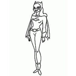 Dibujo para colorear: Batgirl (Superhéroes) #77759 - Dibujos para Colorear e Imprimir Gratis