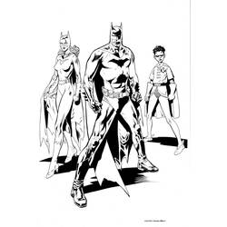 Dibujo para colorear: Batgirl (Superhéroes) #77831 - Dibujos para Colorear e Imprimir Gratis