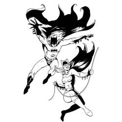 Dibujo para colorear: Batgirl (Superhéroes) #77862 - Dibujos para Colorear e Imprimir Gratis