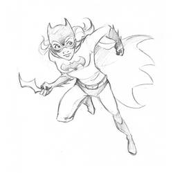 Dibujo para colorear: Batgirl (Superhéroes) #77863 - Dibujos para Colorear e Imprimir Gratis