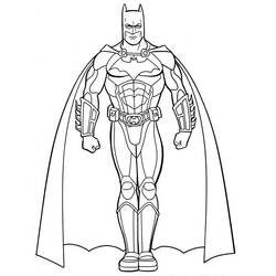 Dibujo para colorear: Batman (Superhéroes) #76824 - Dibujos para Colorear e Imprimir Gratis