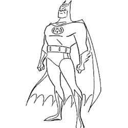 Dibujo para colorear: Batman (Superhéroes) #76825 - Dibujos para Colorear e Imprimir Gratis