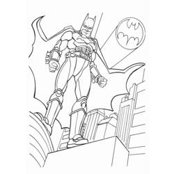 Dibujo para colorear: Batman (Superhéroes) #76832 - Dibujos para Colorear e Imprimir Gratis