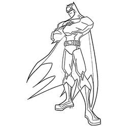 Dibujo para colorear: Batman (Superhéroes) #76834 - Dibujos para Colorear e Imprimir Gratis