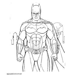 Dibujo para colorear: Batman (Superhéroes) #76835 - Dibujos para Colorear e Imprimir Gratis