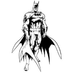 Dibujo para colorear: Batman (Superhéroes) #76841 - Dibujos para Colorear e Imprimir Gratis
